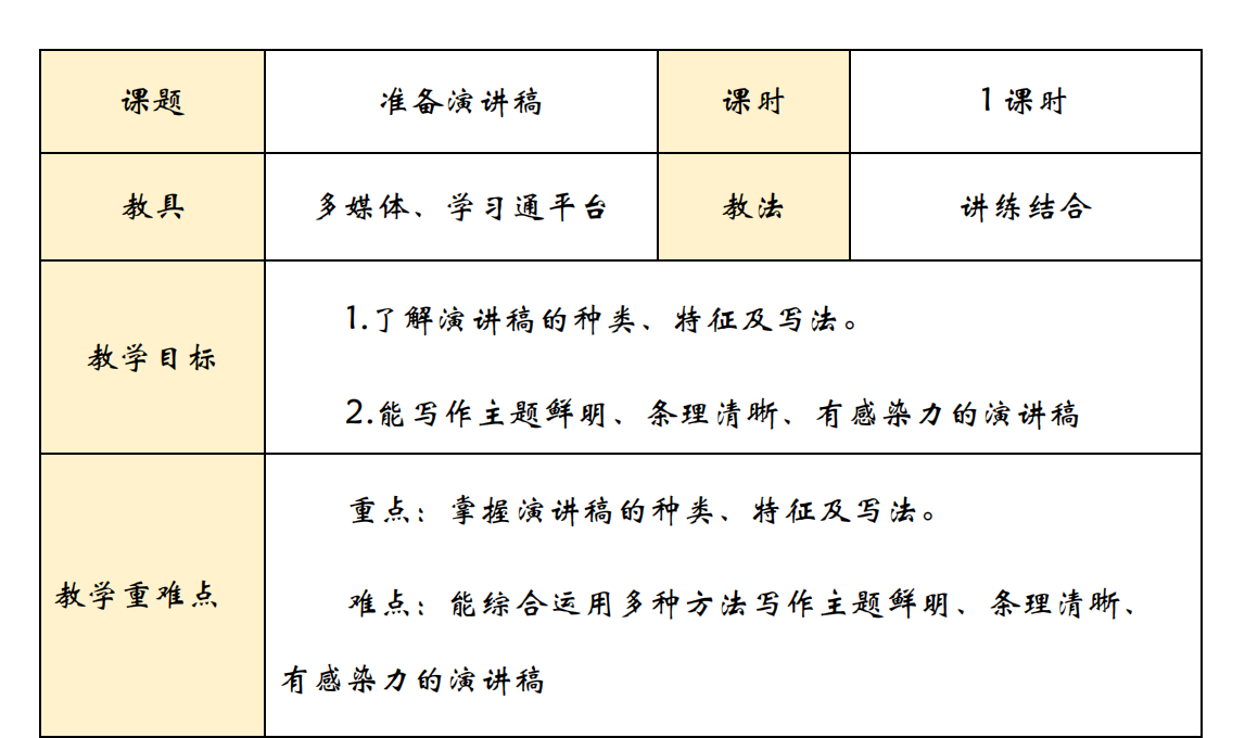 教学设计