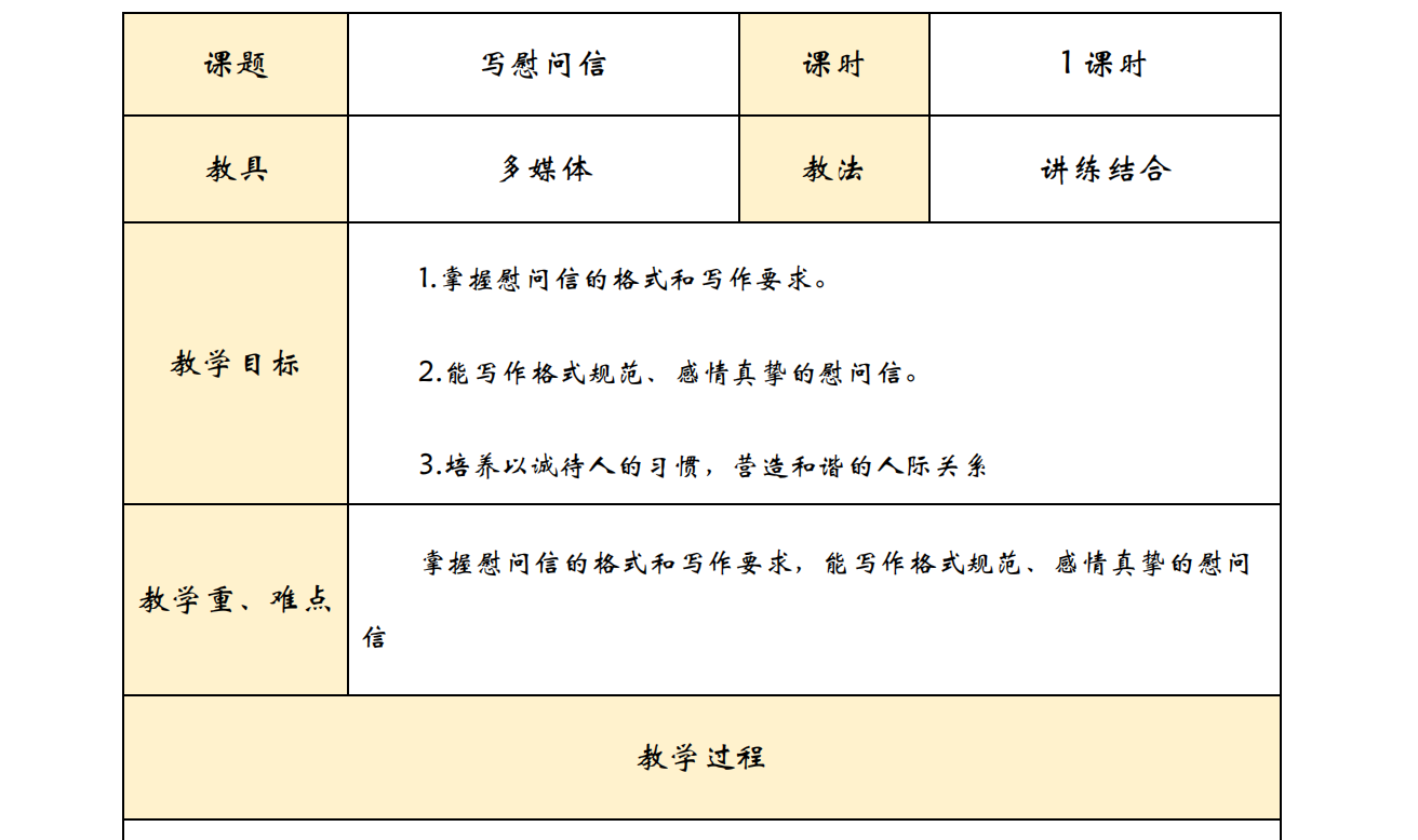 教学设计
