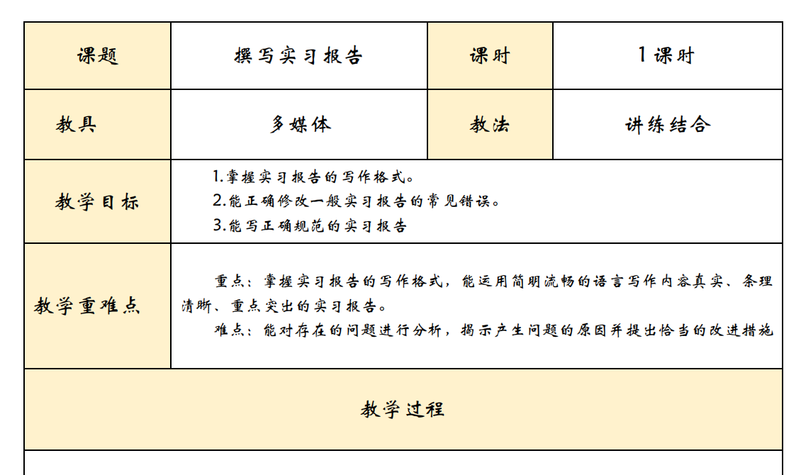 教学设计